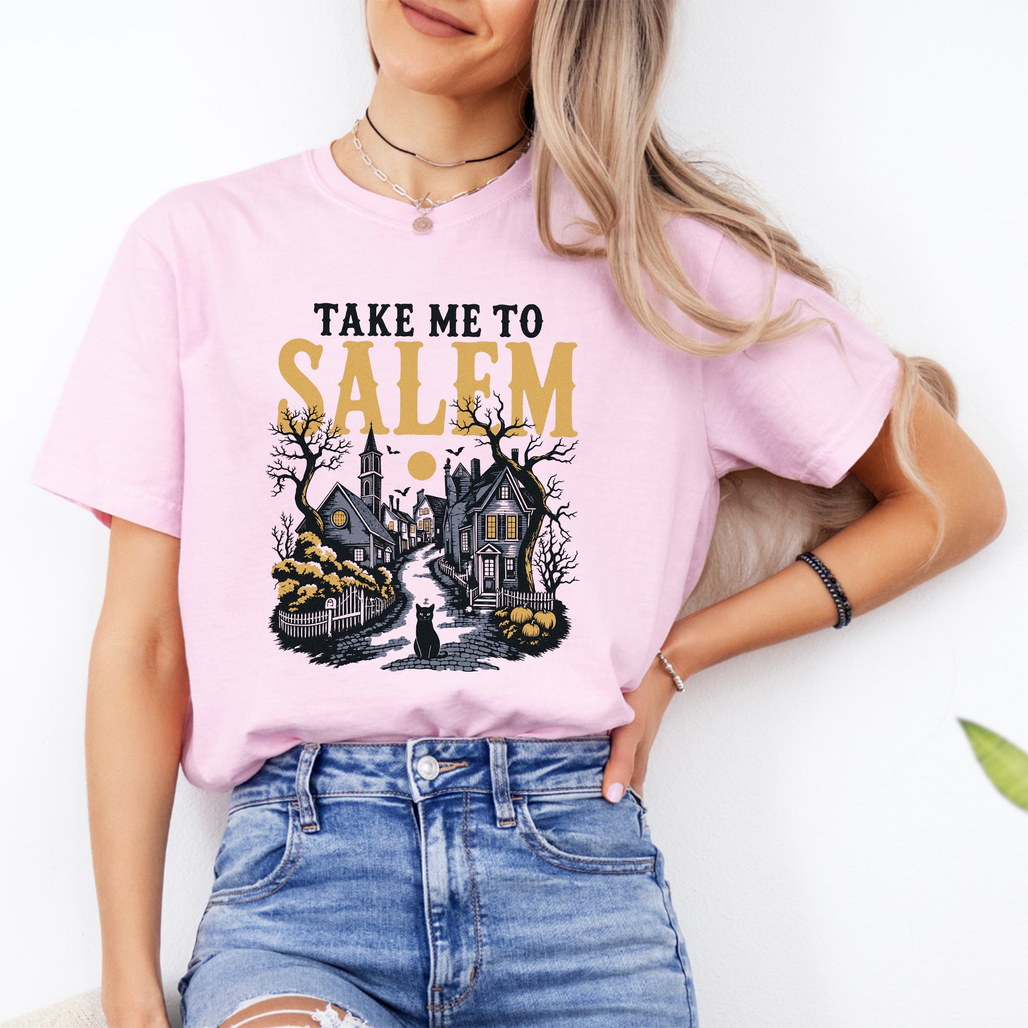 Digitales Retro-Halloween-T-Shirt