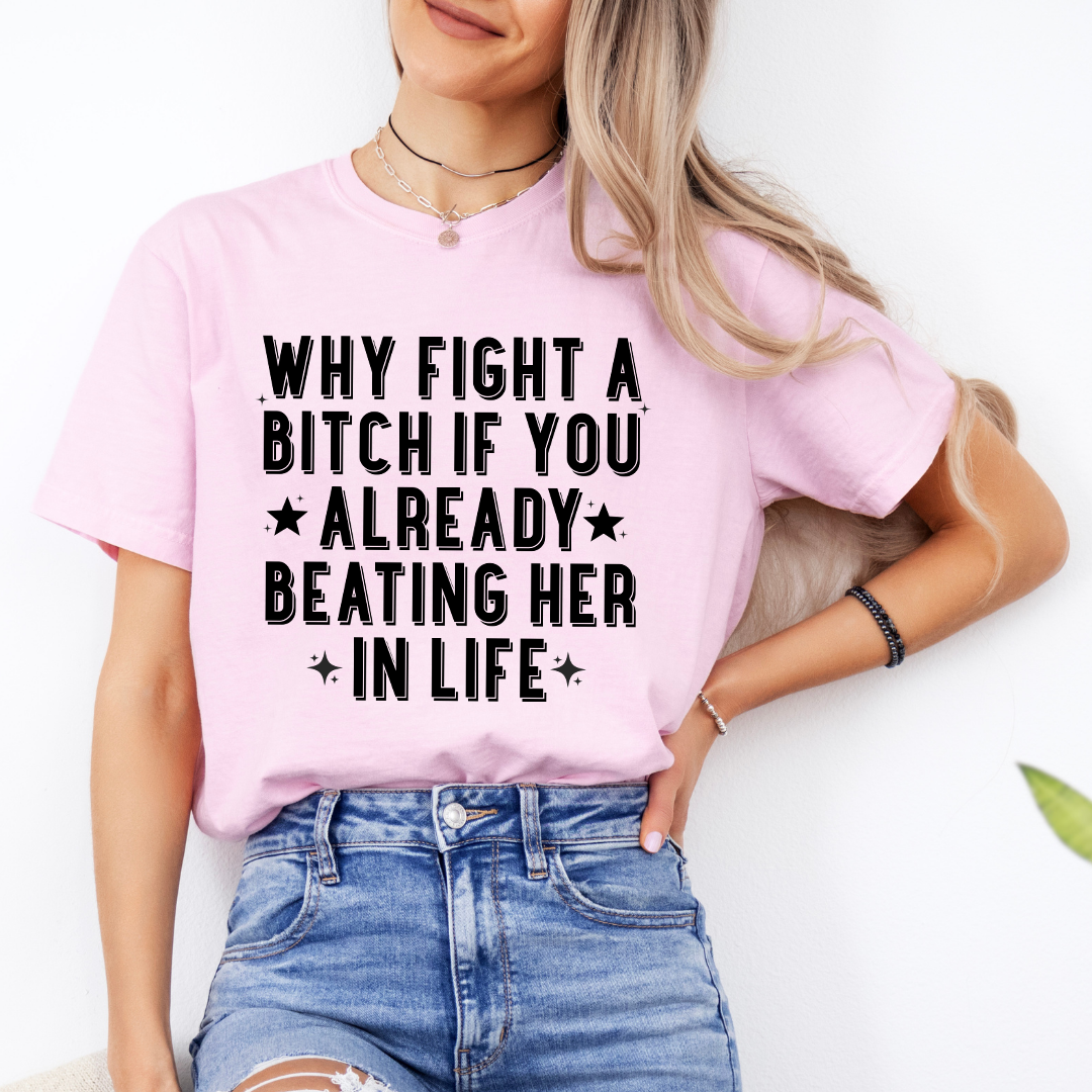 Why Fight A B-tch Tee