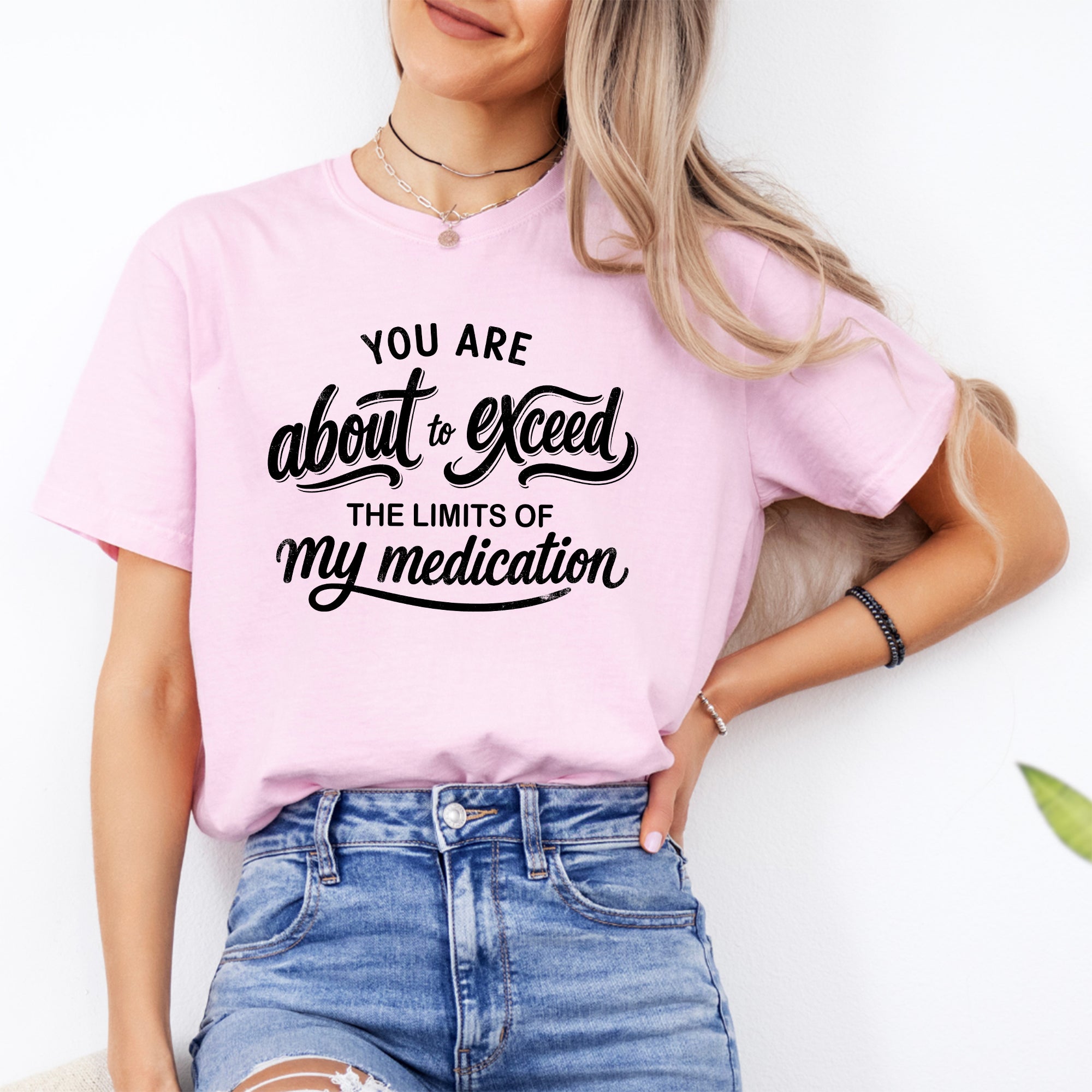 Camiseta «Estás a punto de exceder el límite»