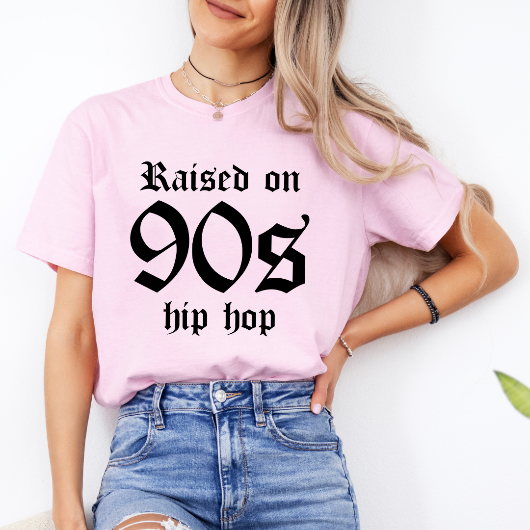 Raised On 90s Hip Hop Tee