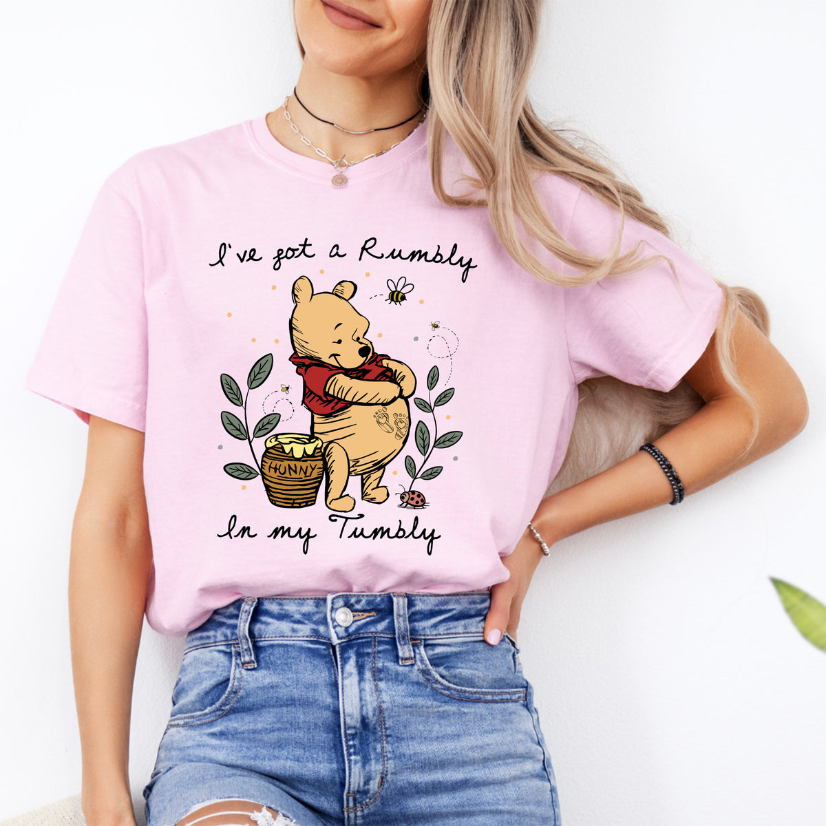 I've Got Rumbly In My Tumbly  Pregnancy Reveal Tee