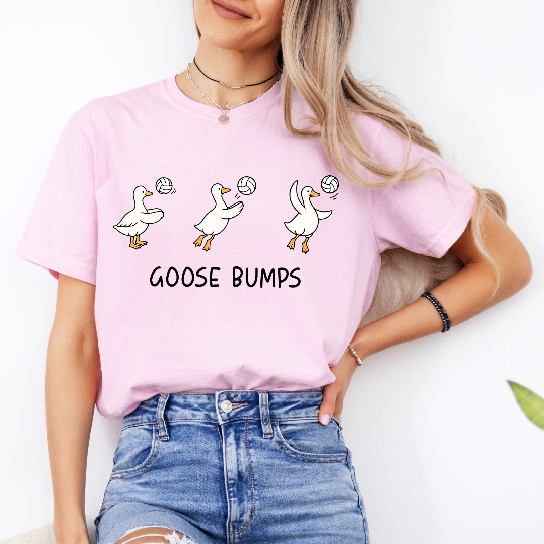 Goose Bumps Volleyball Tee