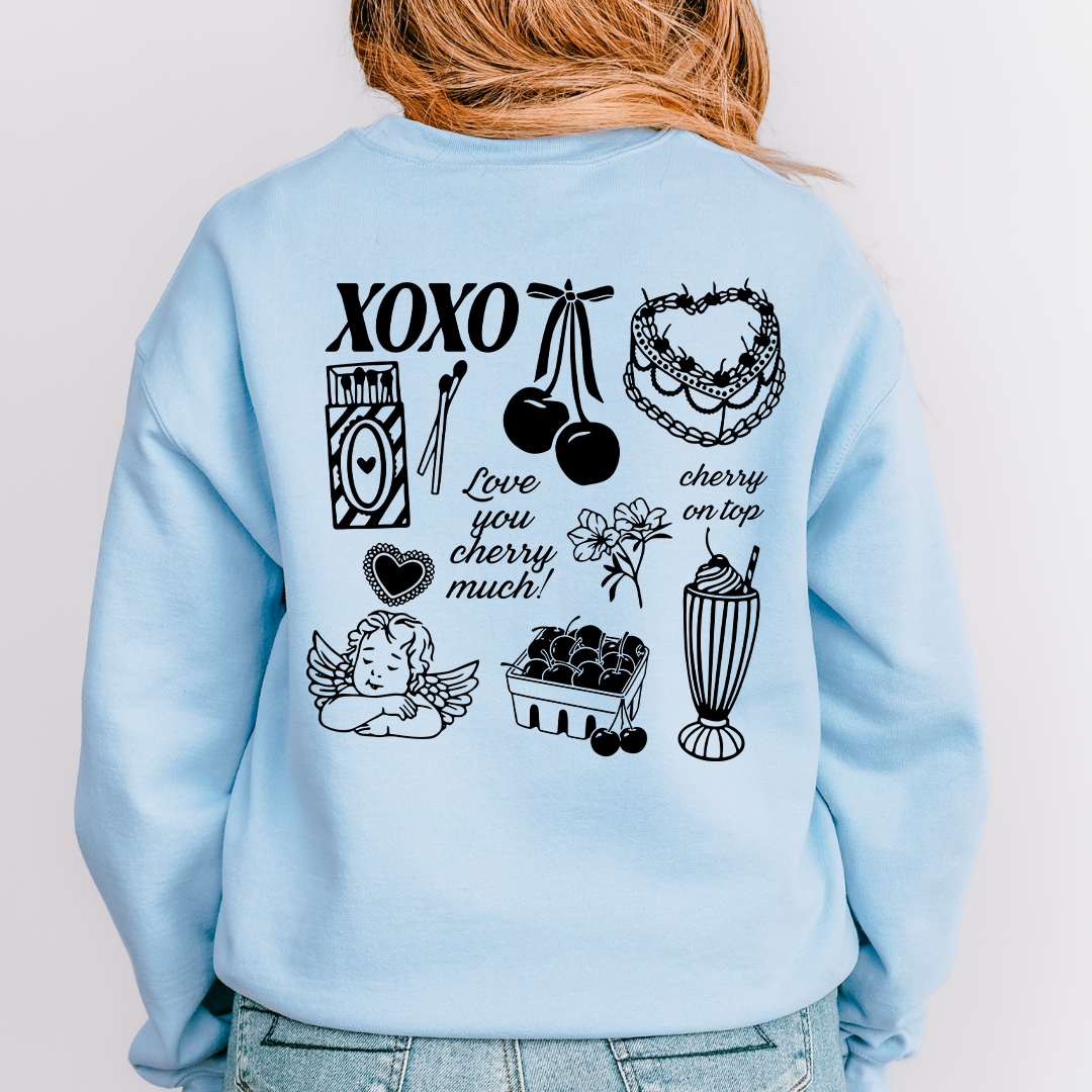 Love You Cherry Much Valentines Day Sweatshirt