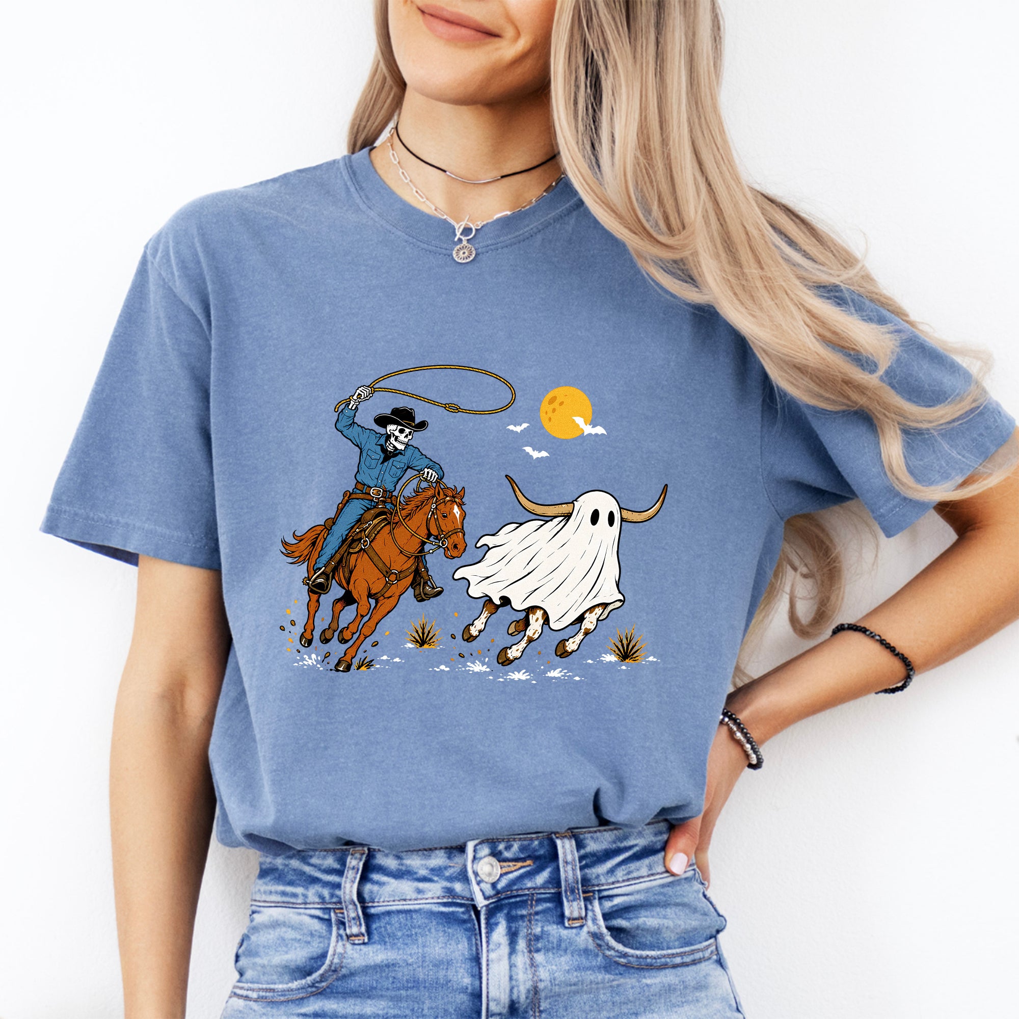 Halloween-Cowboy-T-Shirt