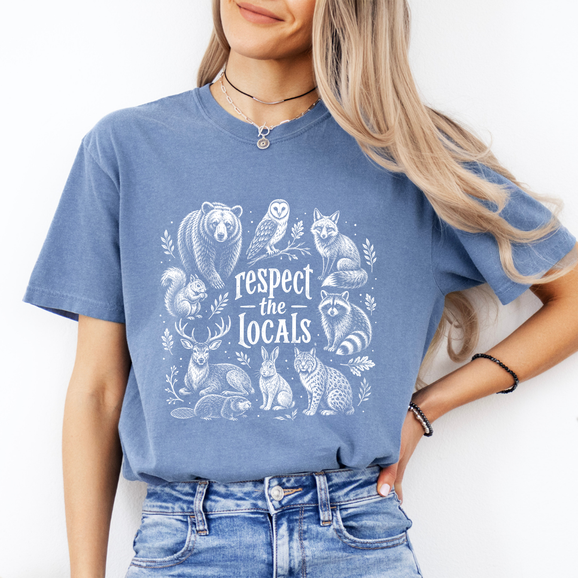 Respektiere die Einheimischen – T-Shirt