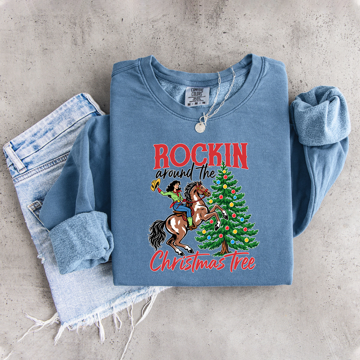 Rockin Around The Christmas Tree Sweatshirt