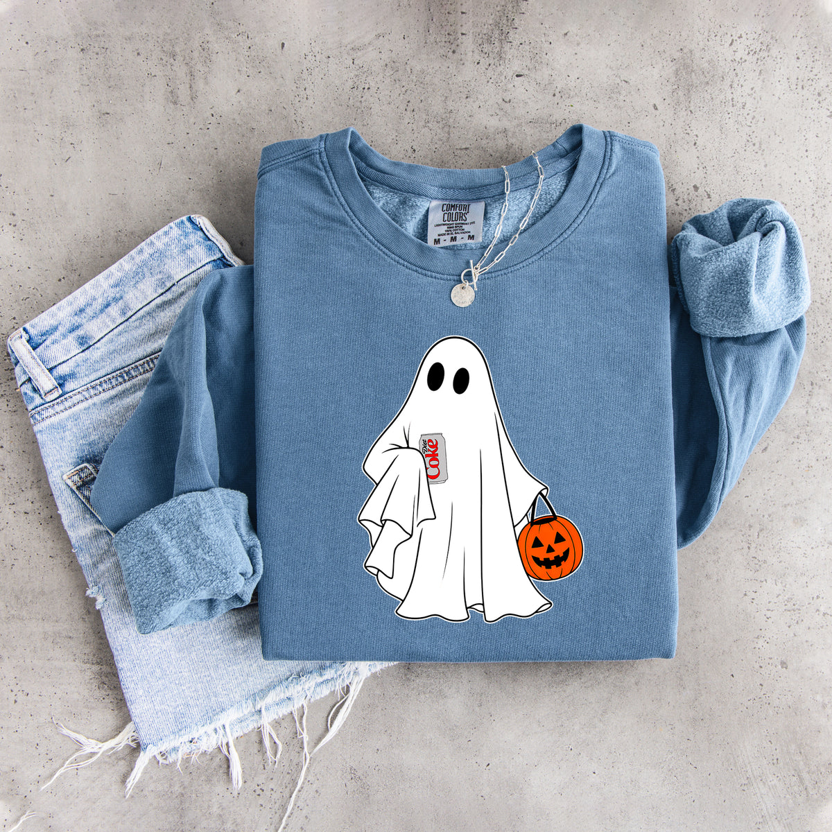 Halloween Diet Coke Ghost Sweatshirt
