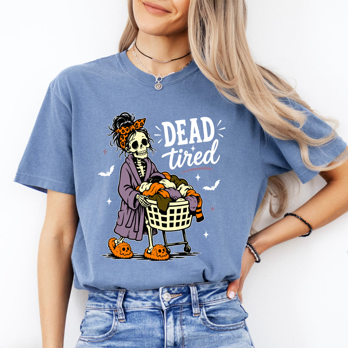 "Dead Tired" – Relatable Mom Life Heavyweight Top