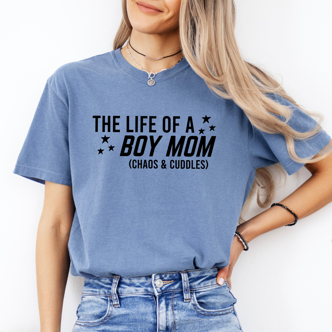 The Life Of A Boy Mom Tee