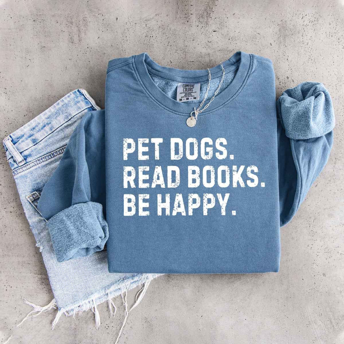 Pet Dogs Read Books Sweatshirt
