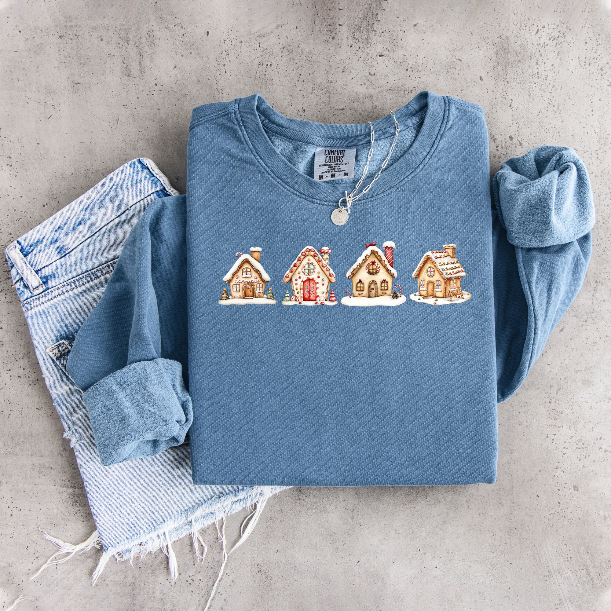 Lebkuchenhaus-Sweatshirt