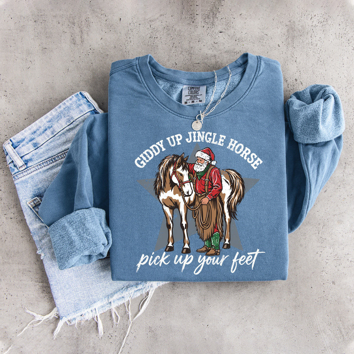 Giddy-Up-Jingle-Horse-Sweatshirt