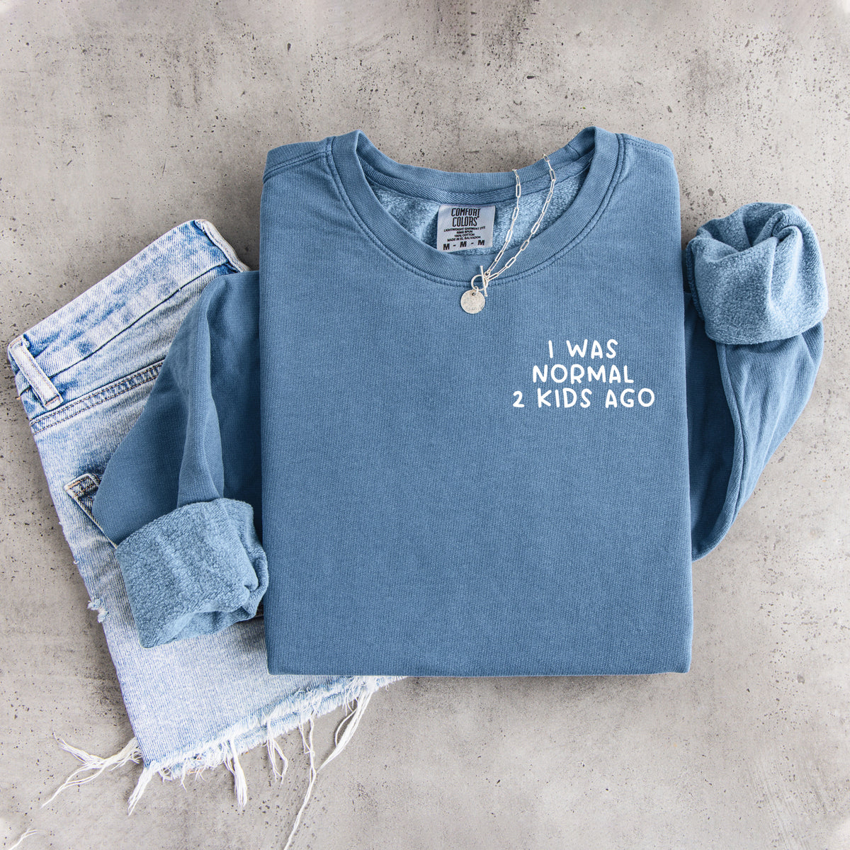 Sudadera «Hace 2 hijos yo era normal»