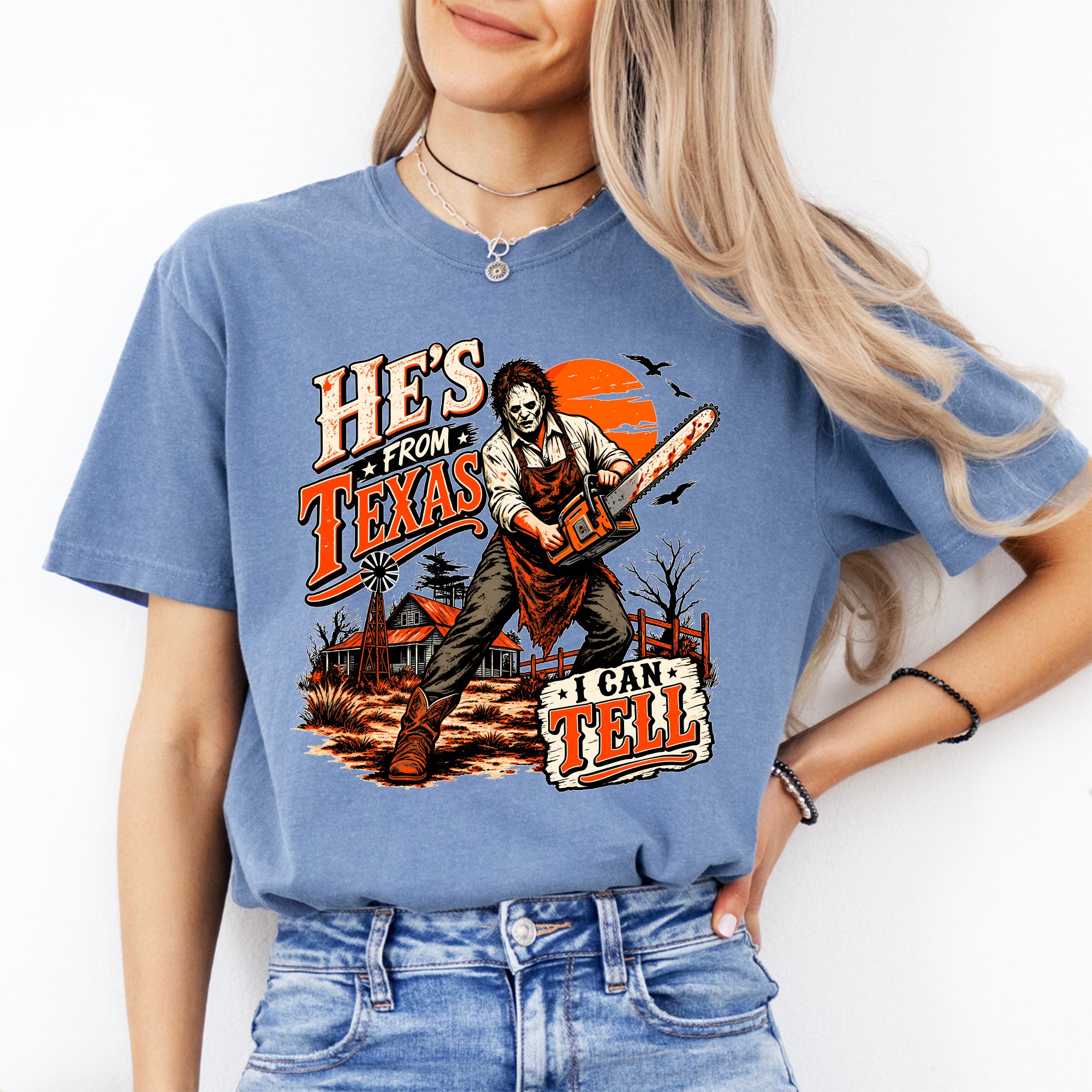 Camiseta «Él es de Texas»