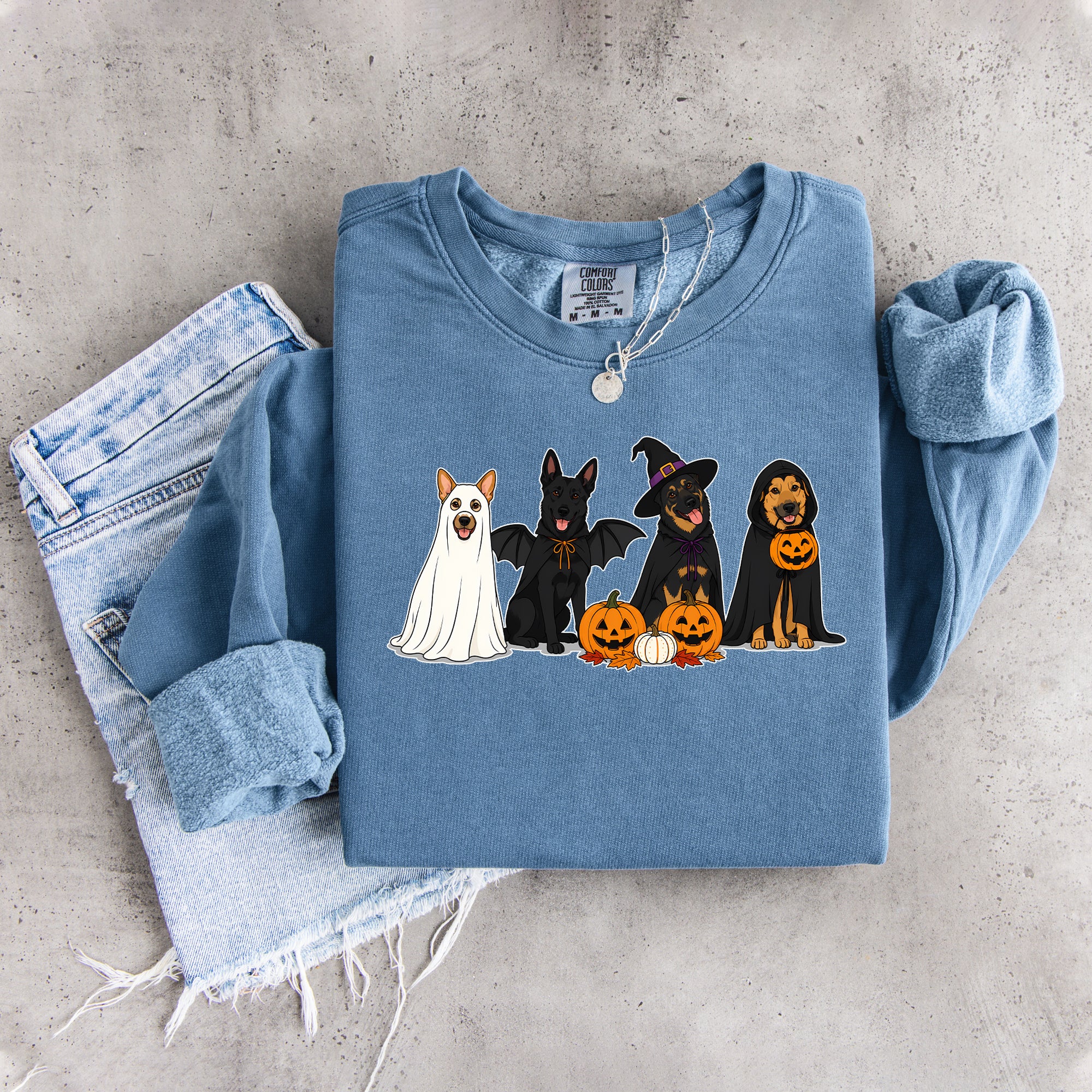Sudadera de Halloween del pastor alemán