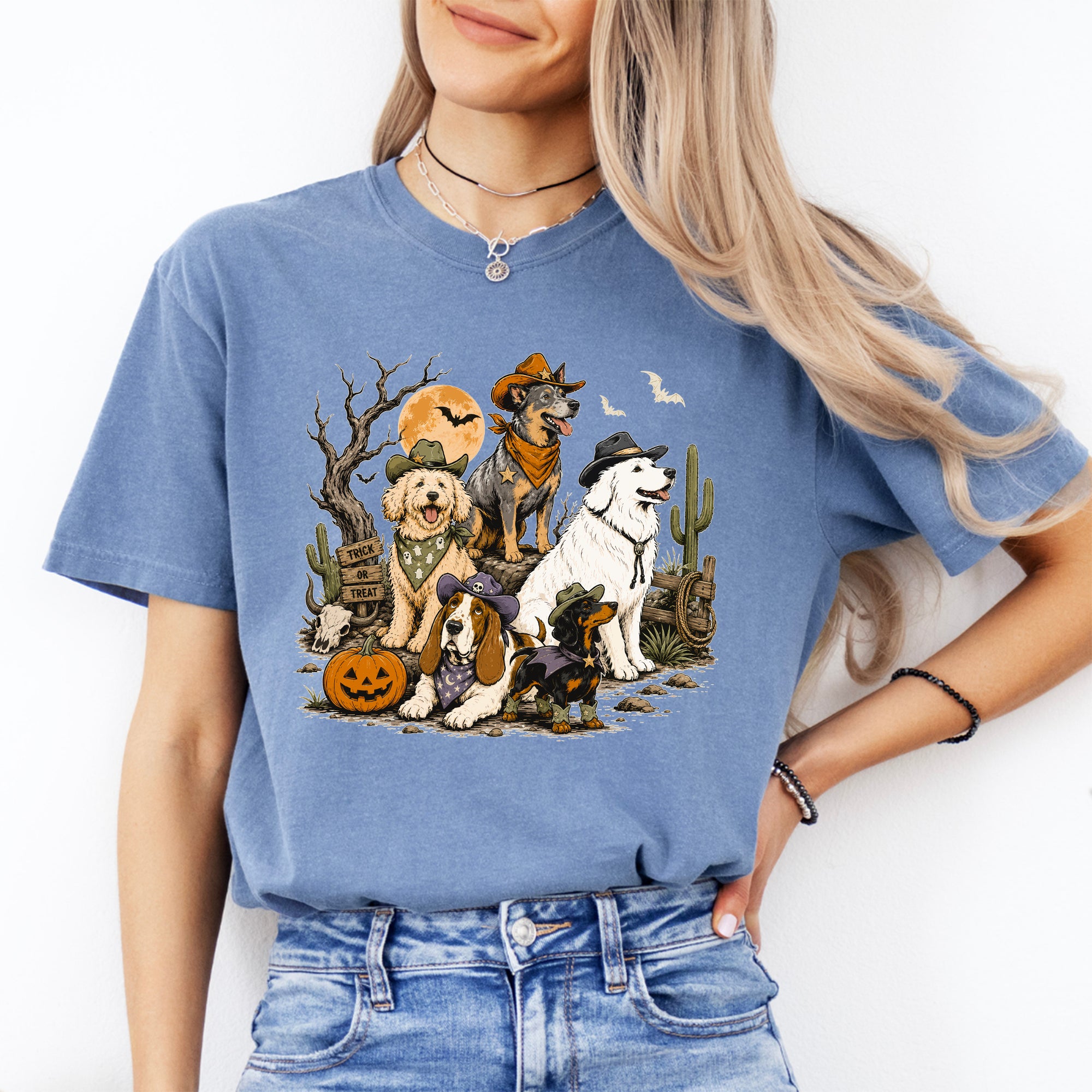 Camiseta Perros Vaqueros del Oeste