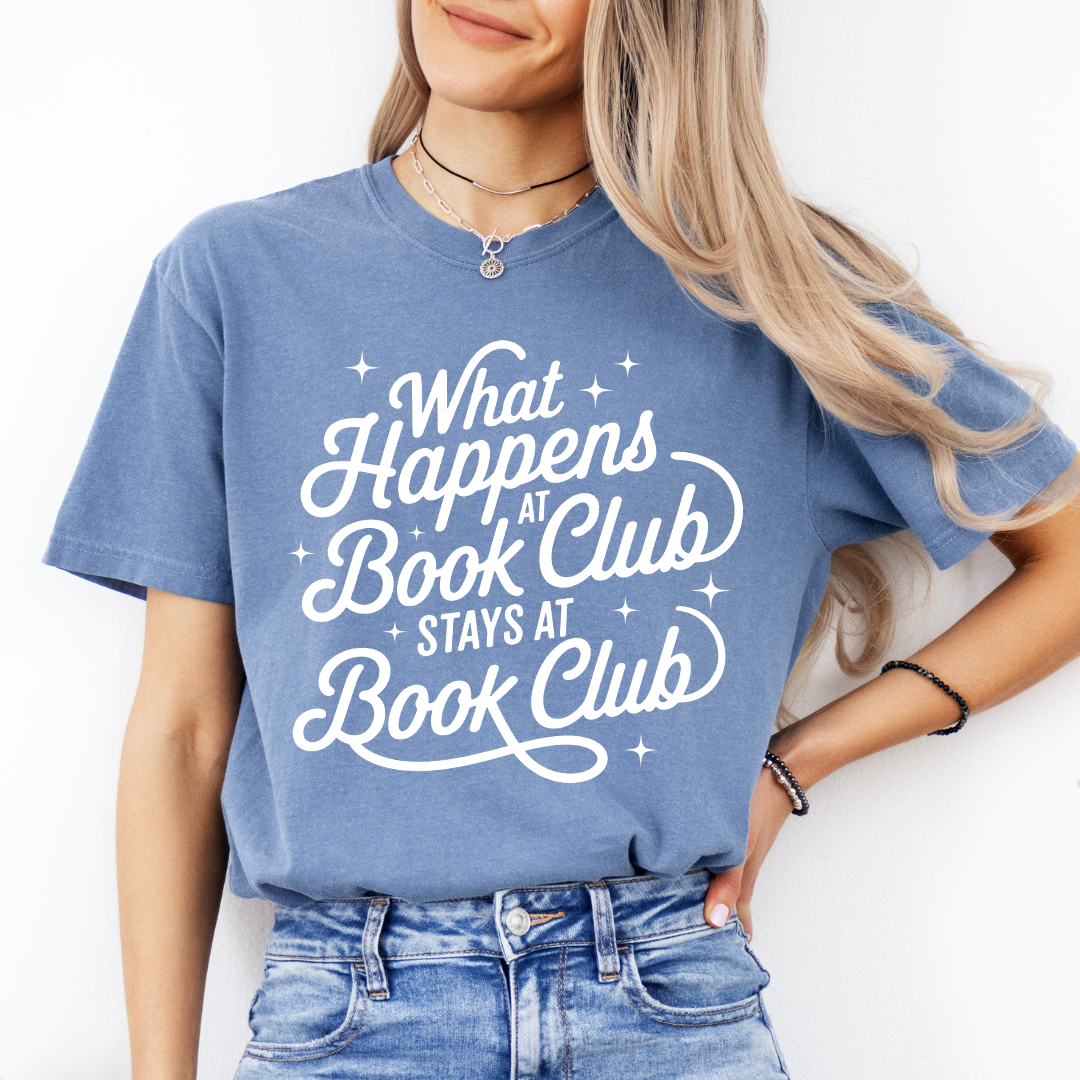 What Happens At Book Club Tee