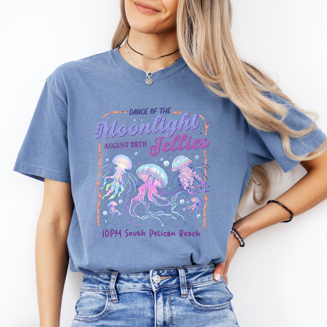 Dance of the Moonlight Jellies Stardew Valley Tee