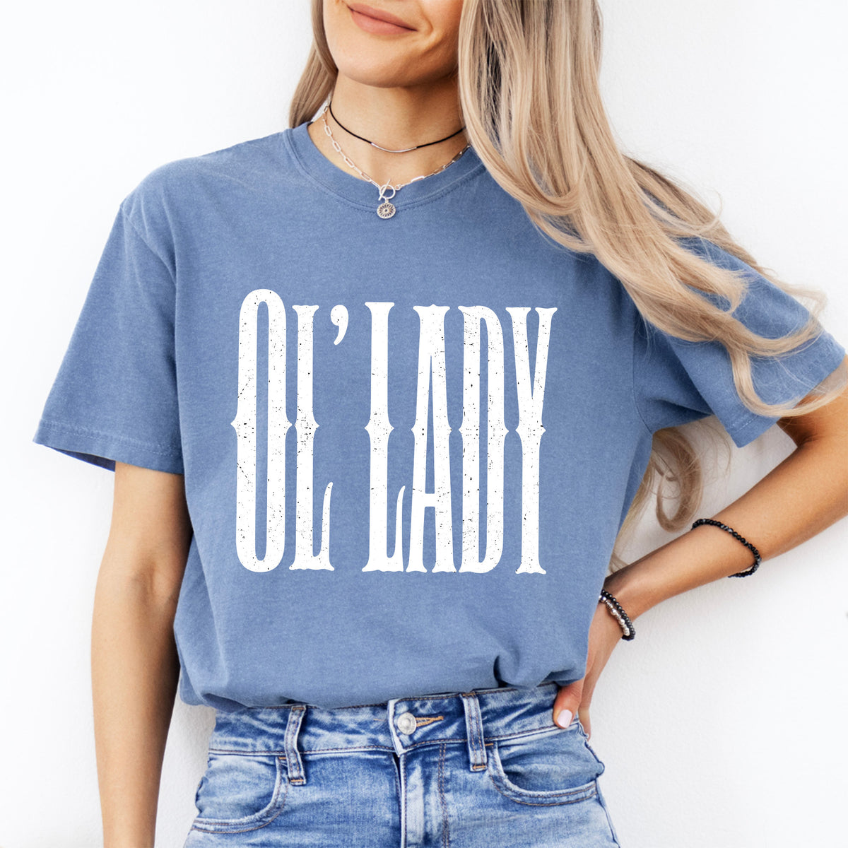 "Ol' Lady" – Sassy Country Humor Casual Shirt