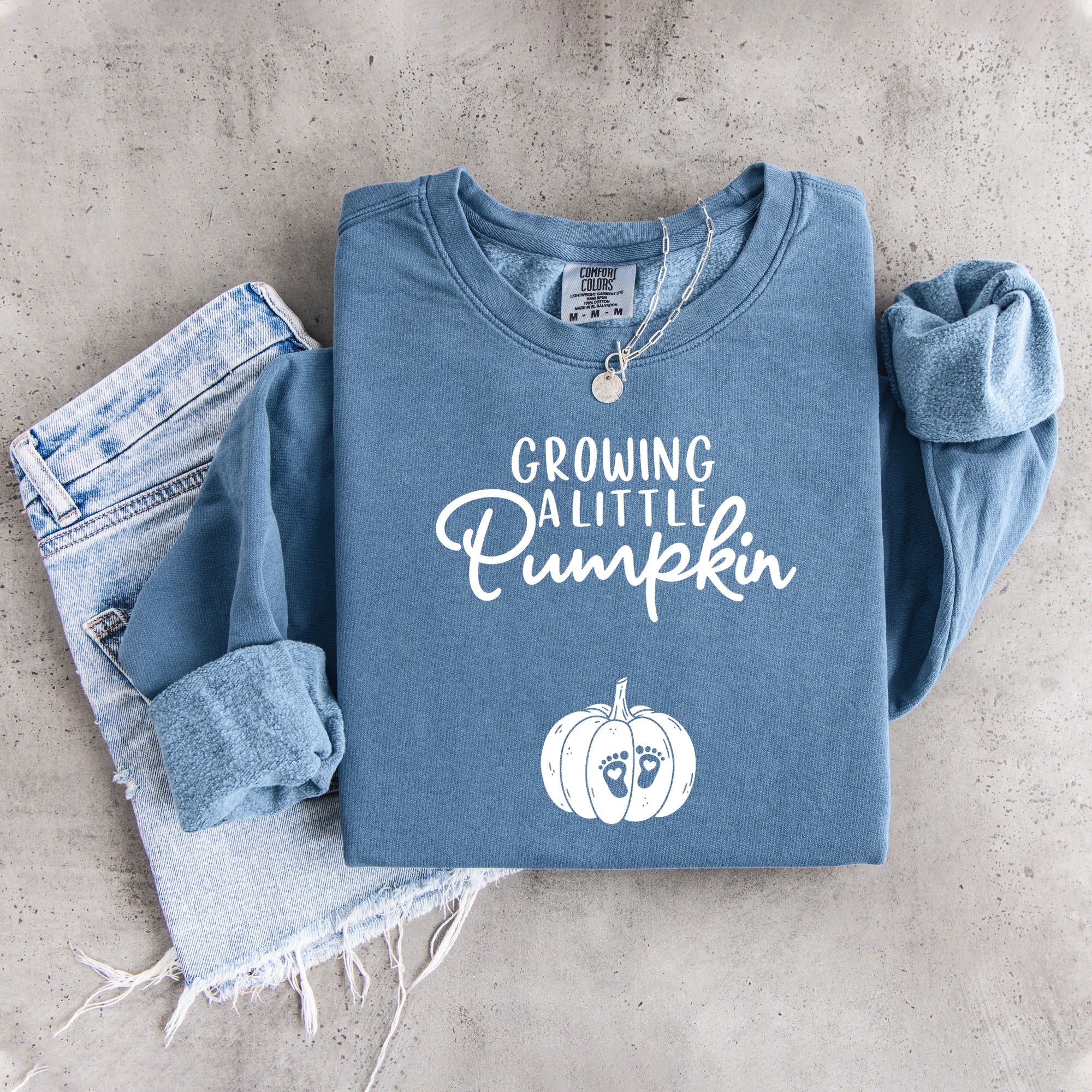 Sudadera «Cultivando una pequeña calabaza»