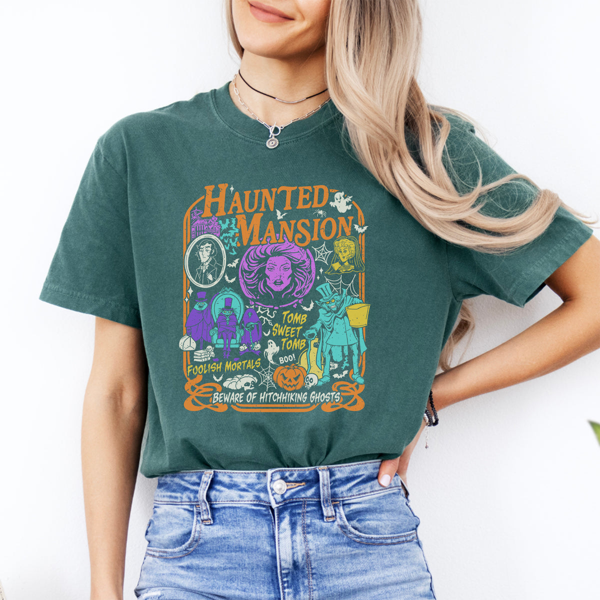 Camiseta vintage de La Mansión Encantada
