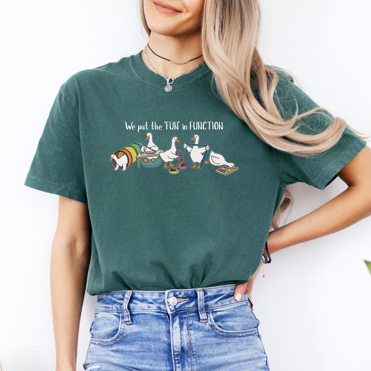 T-Shirt: Wir bringen Spaß in Funktionalität