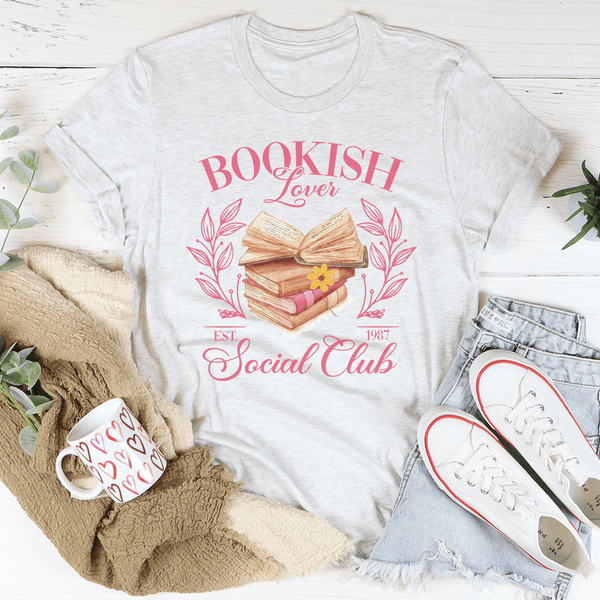 Bookish Lover Social Club Tee Ash / S Peachy Sunday T-Shirt