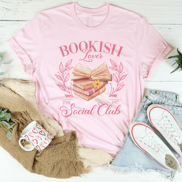 Bookish Lover Social Club Tee Pink / S Peachy Sunday T-Shirt
