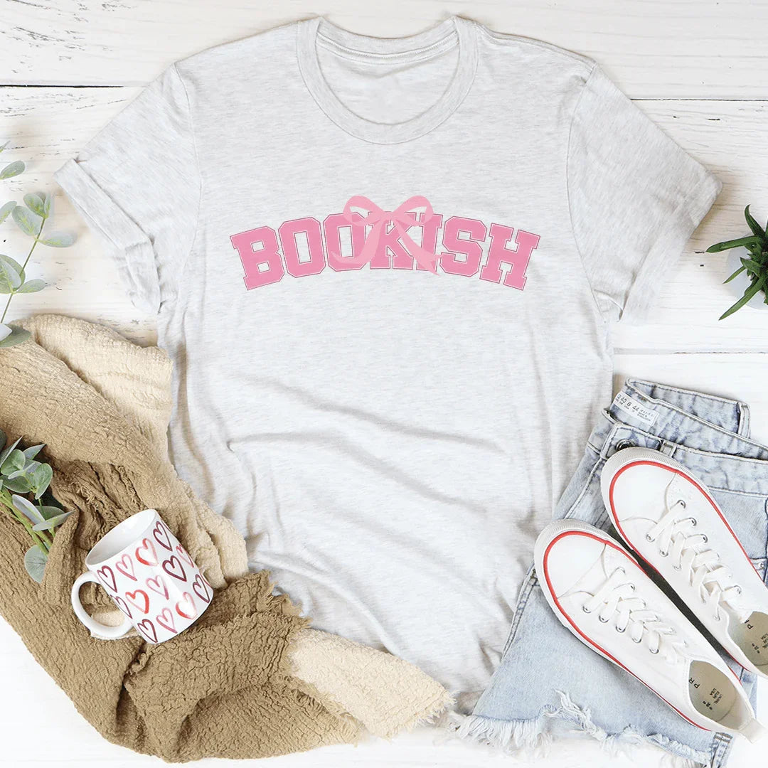 Bookish Tee Ash / S Peachy Sunday T-Shirt