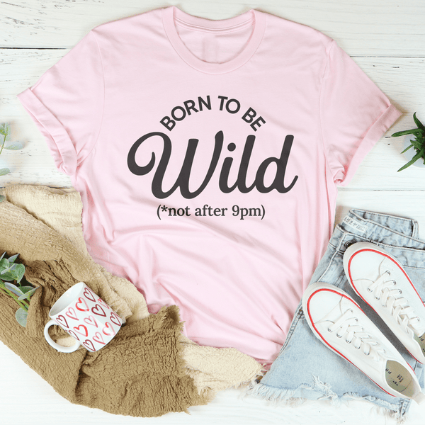 Born To Be Wild Tee Pink / S Peachy Sunday T-Shirt