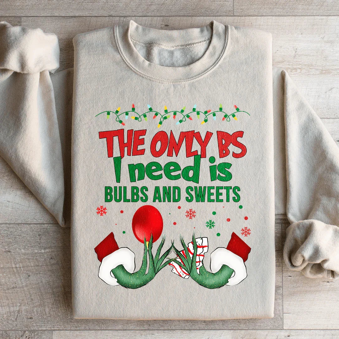 Bulbs And Sweets Sweatshirt Sand / S Peachy Sunday T-Shirt