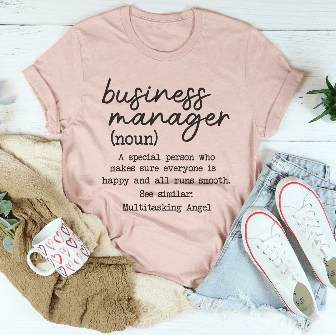 Business Manager Tee Heather Prism Peach / S Peachy Sunday T-Shirt