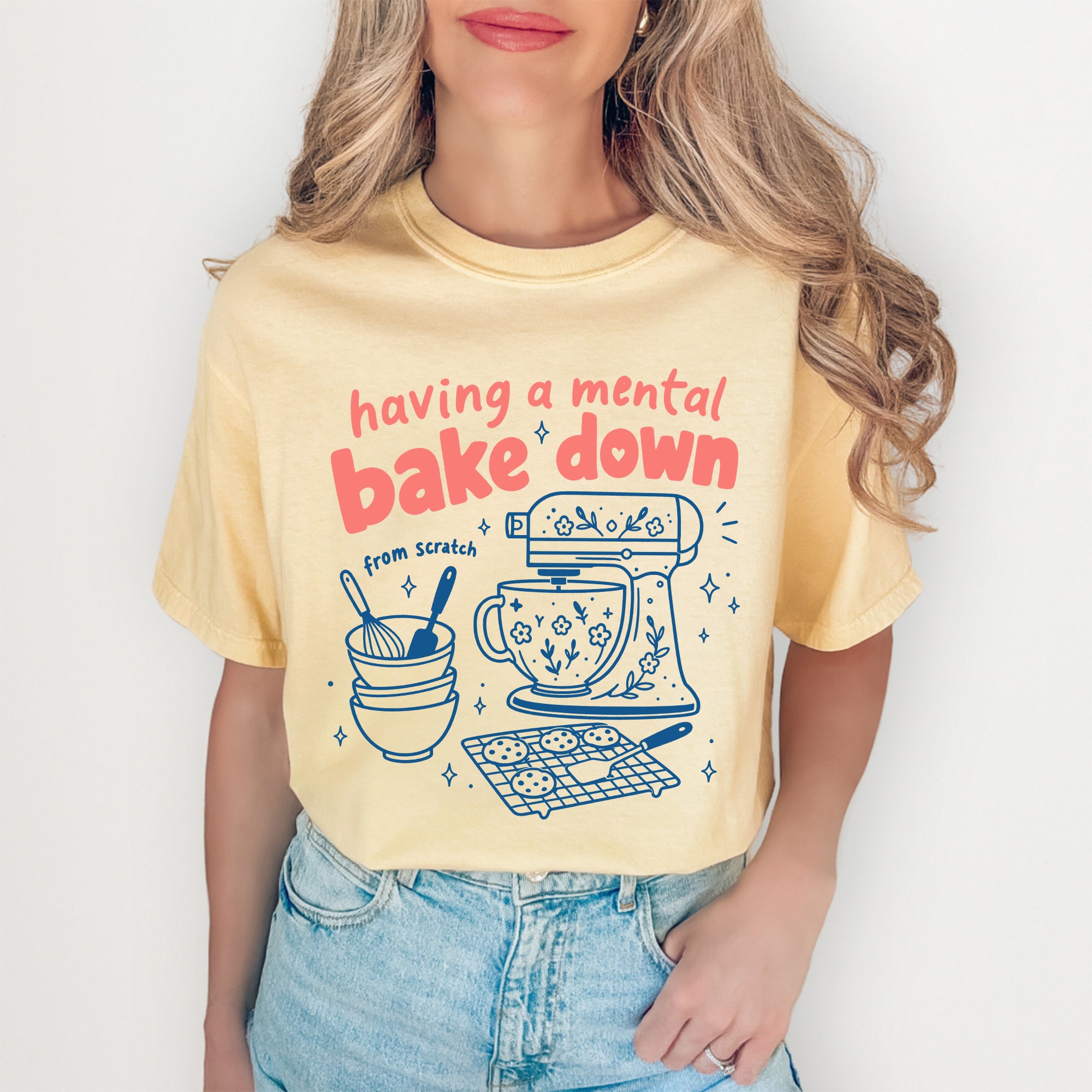 T-Shirt „Ich habe gerade einen mentalen Zusammenbruch“