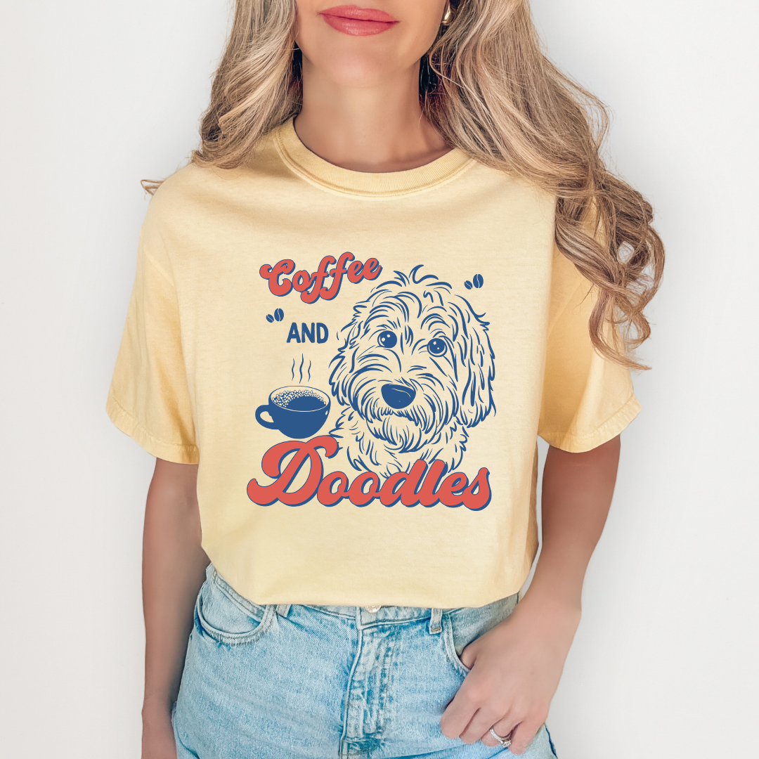 Coffee and Doodles Tee
