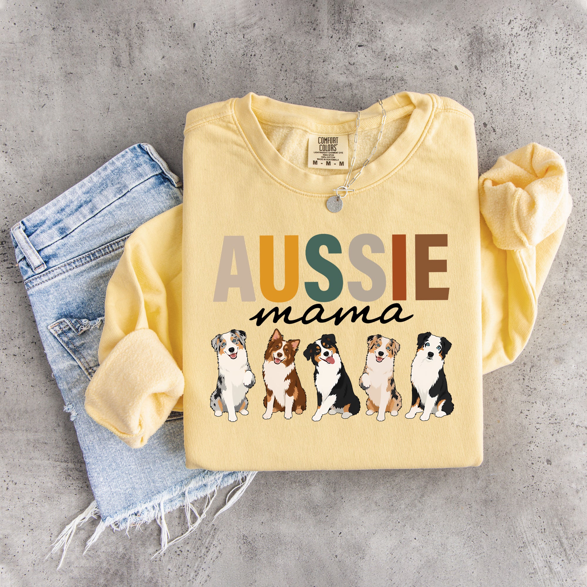 Sweatshirt für Australian-Shepherd-Mamas