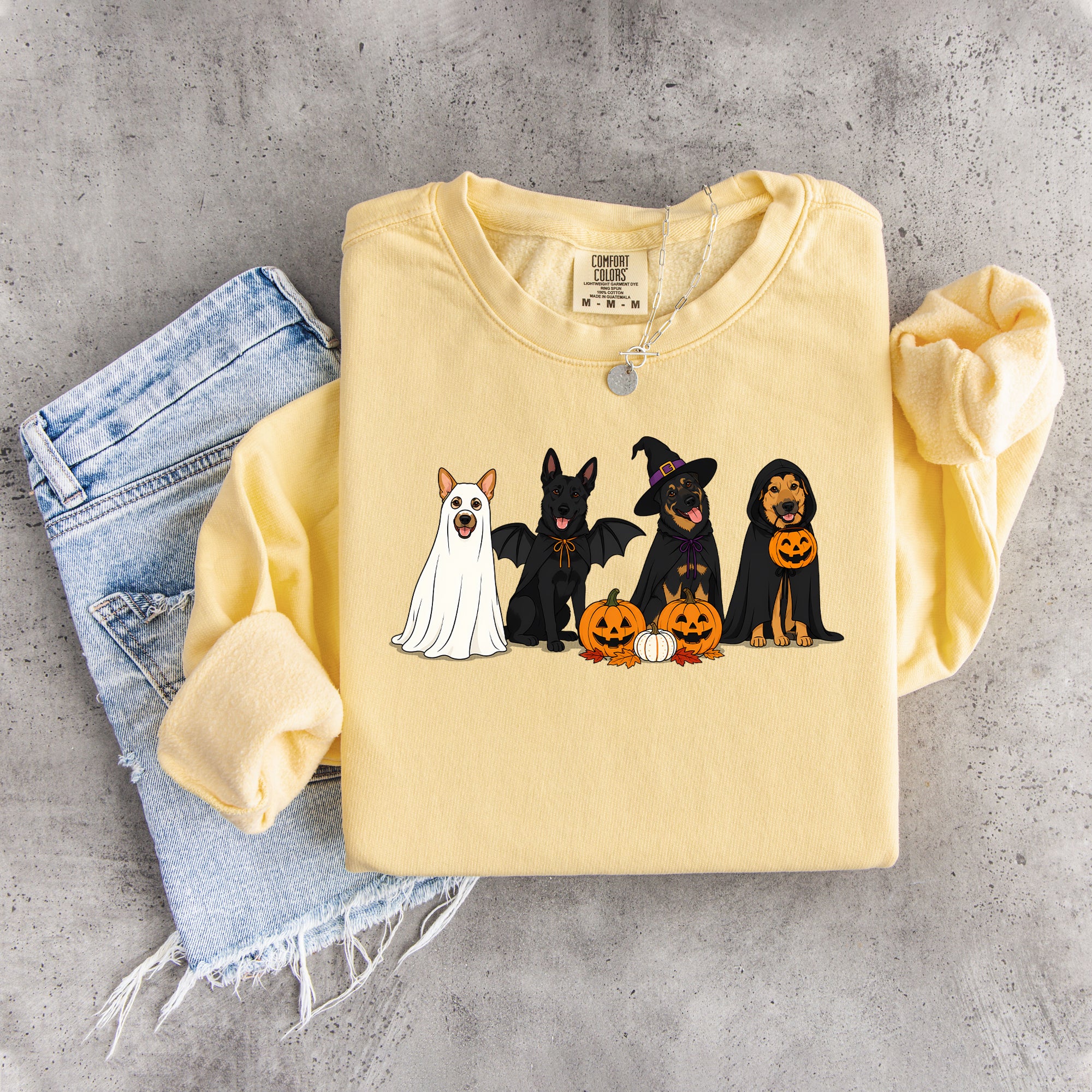 Sudadera de Halloween del pastor alemán