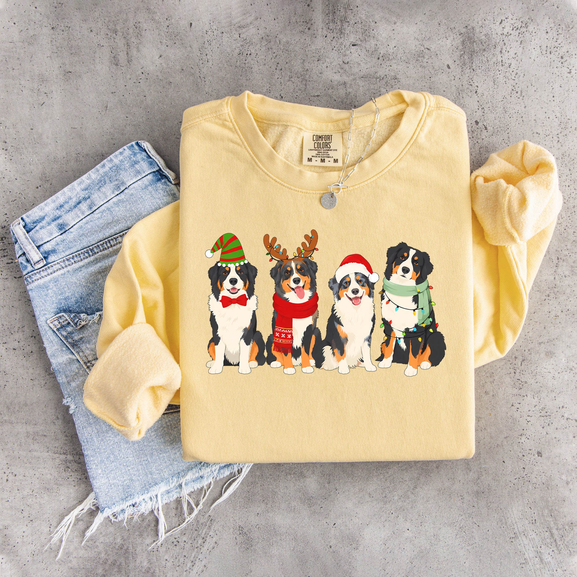 Bernese Mountain Dog Christmas Sweatshirt