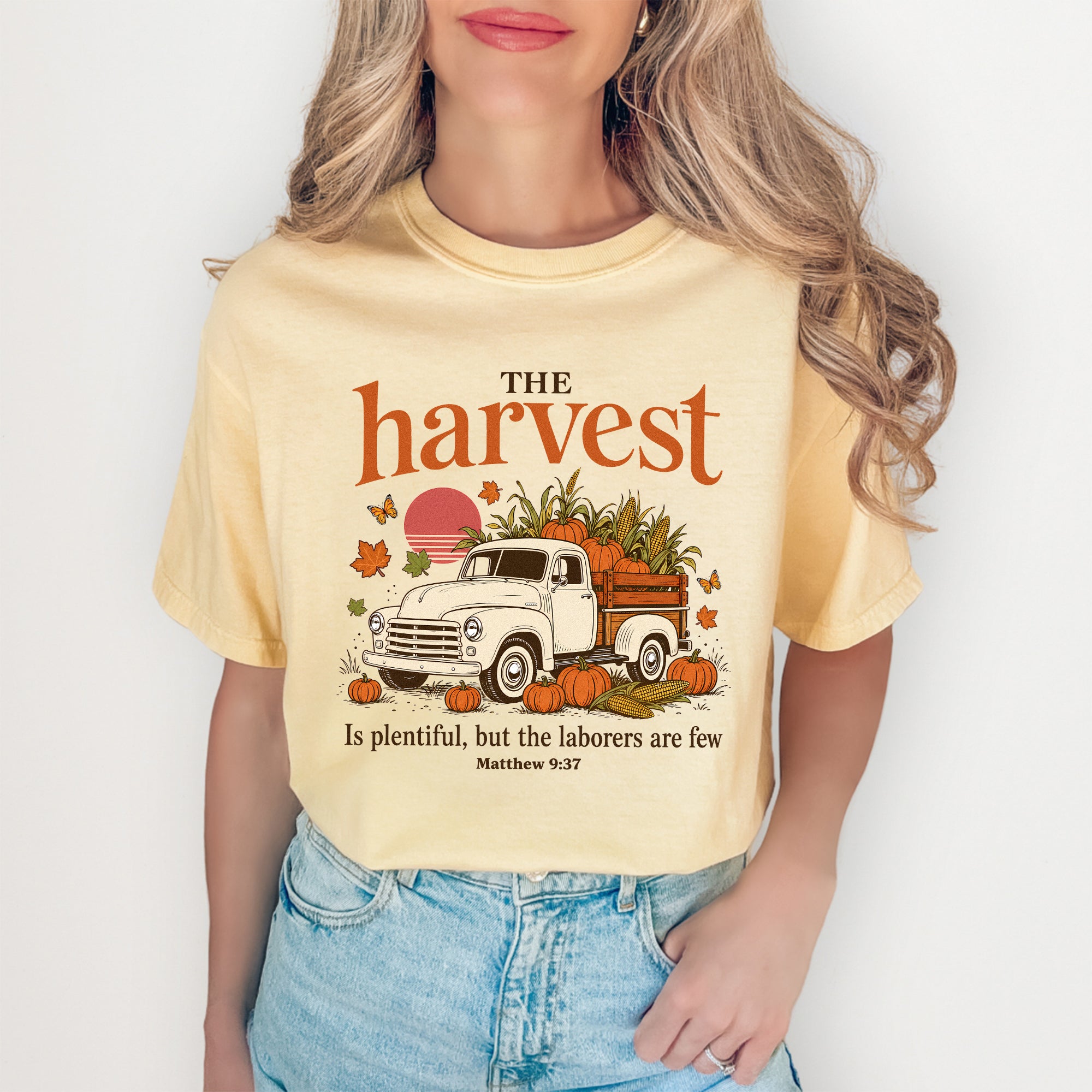 Camiseta «La cosecha es abundante»