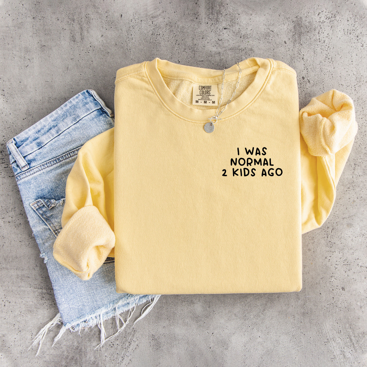Sudadera «Hace 2 hijos yo era normal»