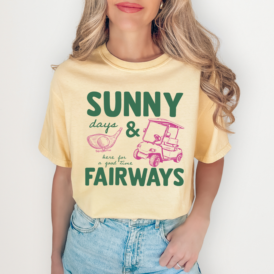 Sunny Days And Fairways Tee