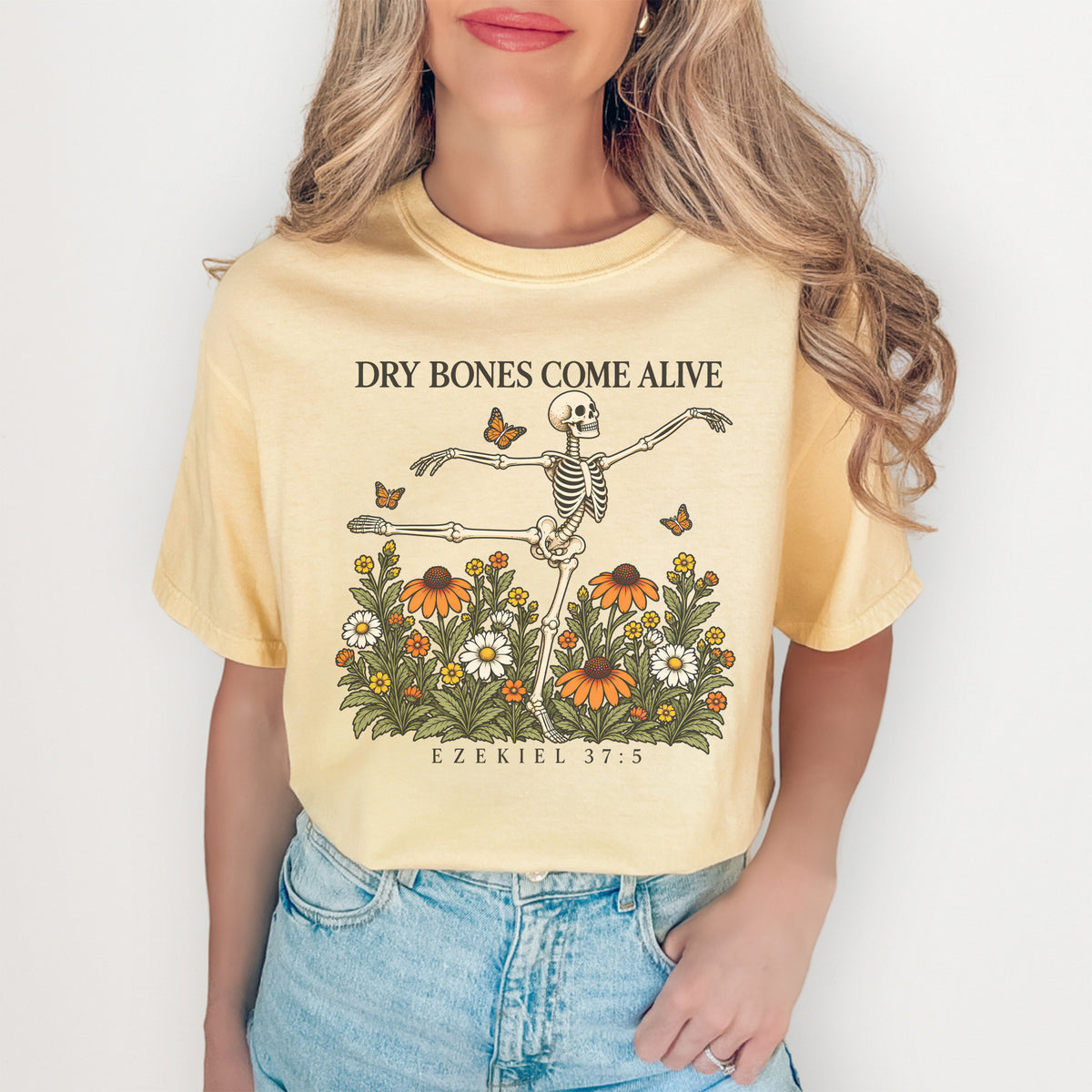 Dry Bones Come Alive Ezekiel 37 5 Tee