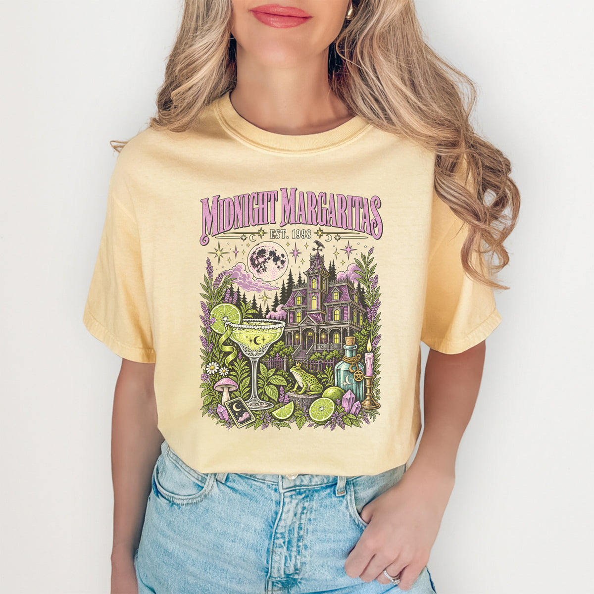 Mitternachts-Margaritas Est 1998 T-Shirt