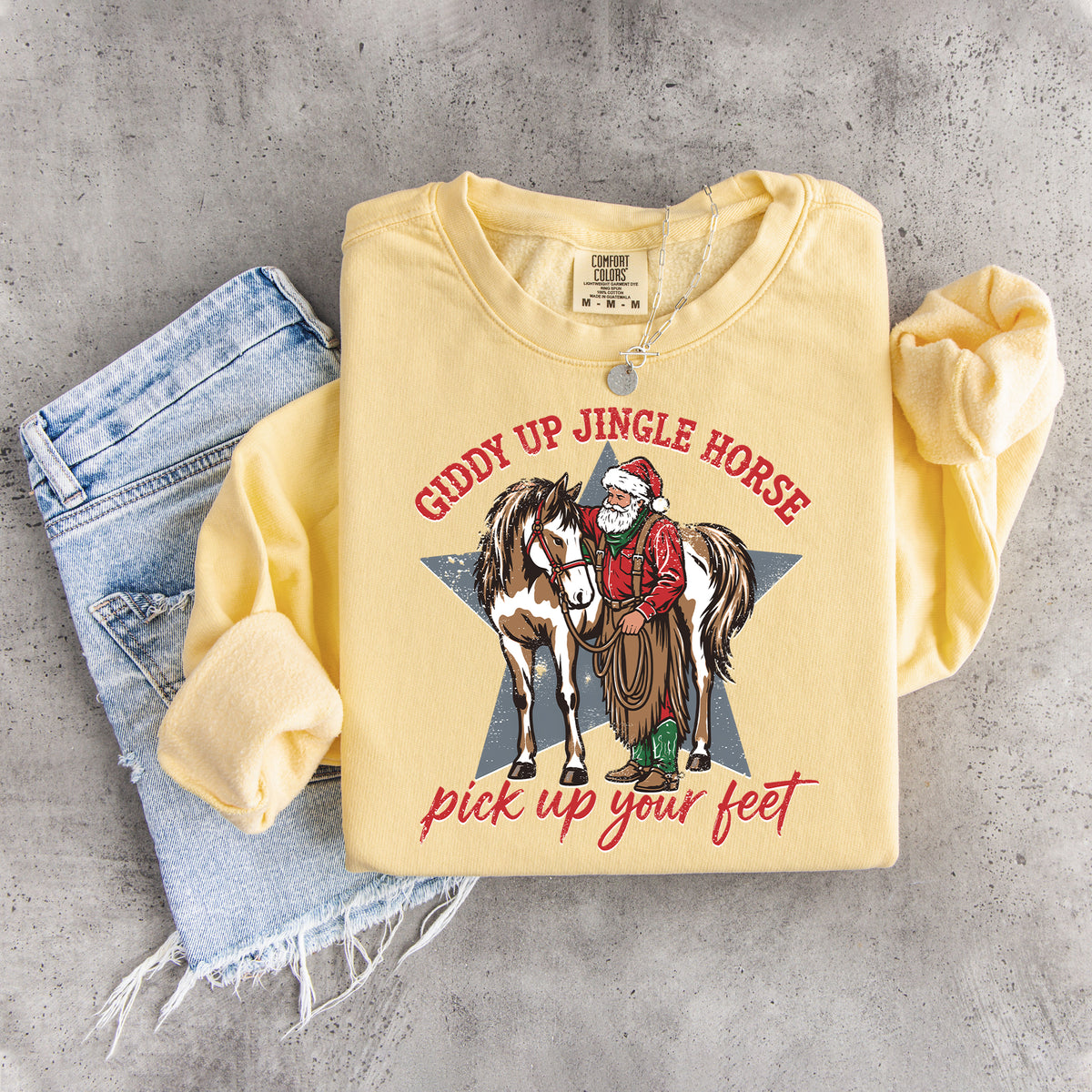 Giddy-Up-Jingle-Horse-Sweatshirt