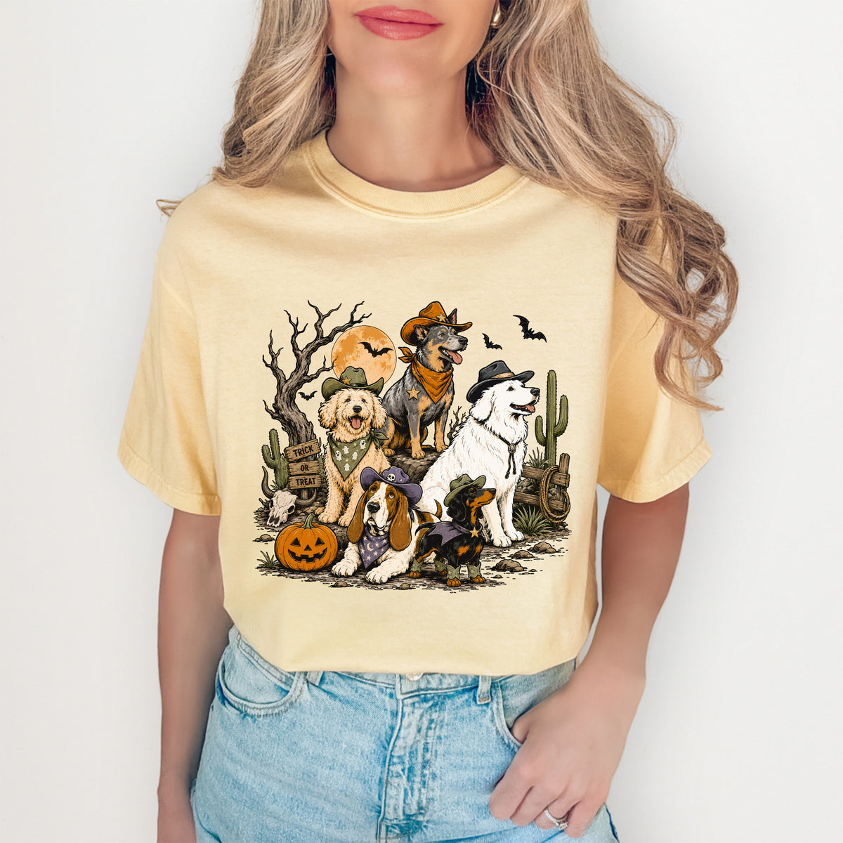 Camiseta Perros Vaqueros del Oeste