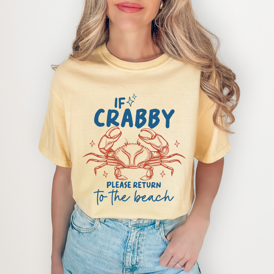 If Crabby Please Return Tee
