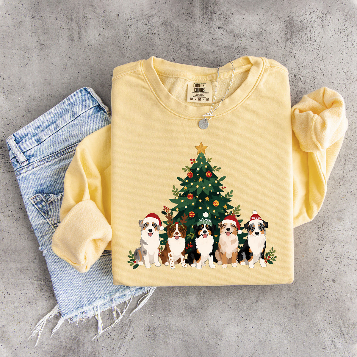 Australian Shepherd Christmas Sweatshirt