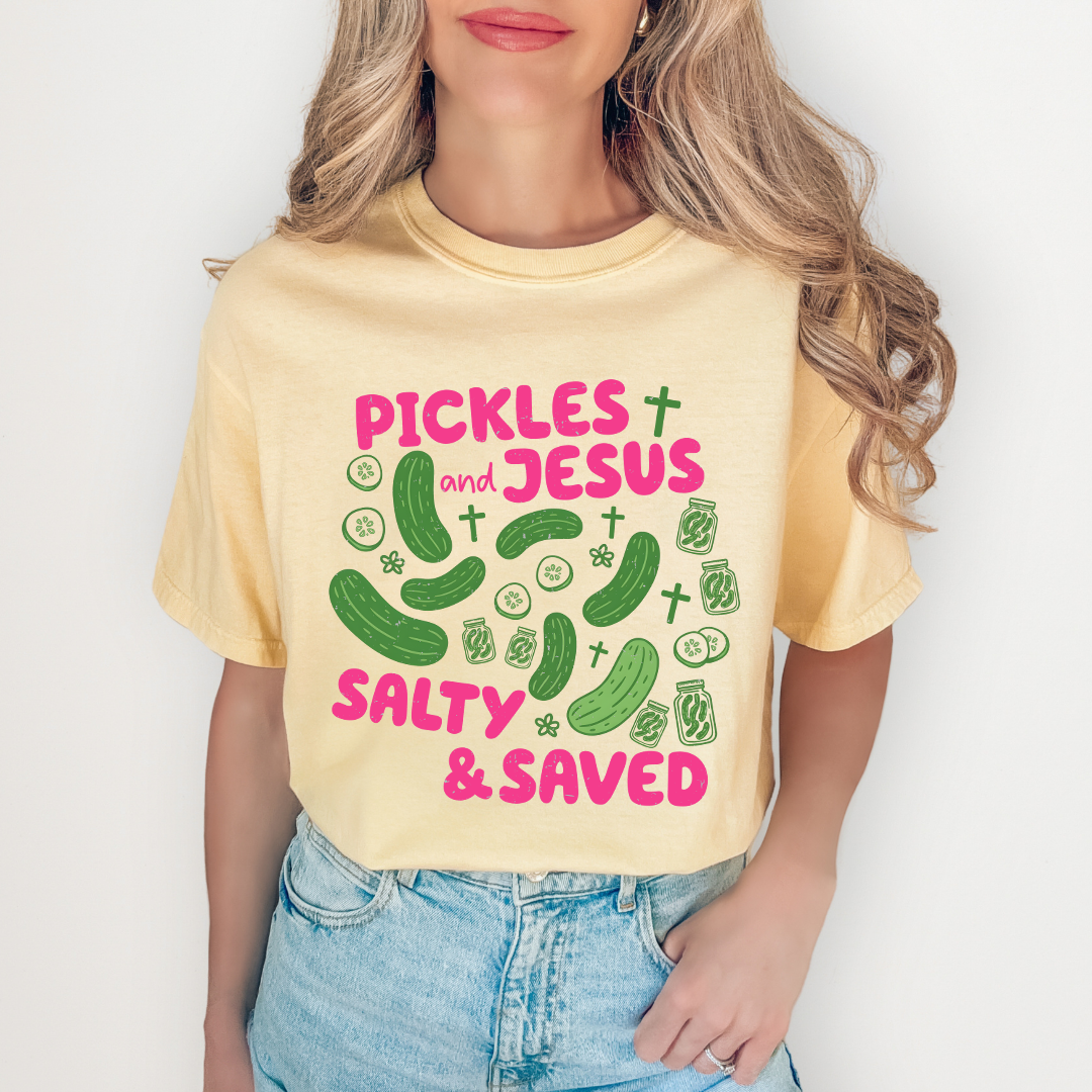 Pickles And Jesus Tee