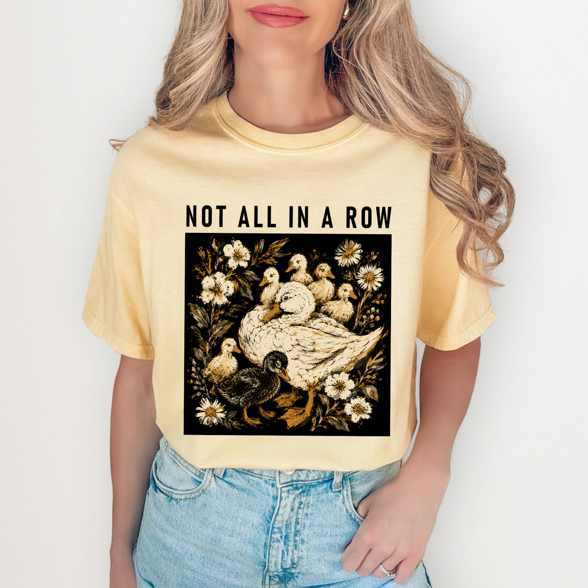 T-Shirt „Ducks Not In A Row“