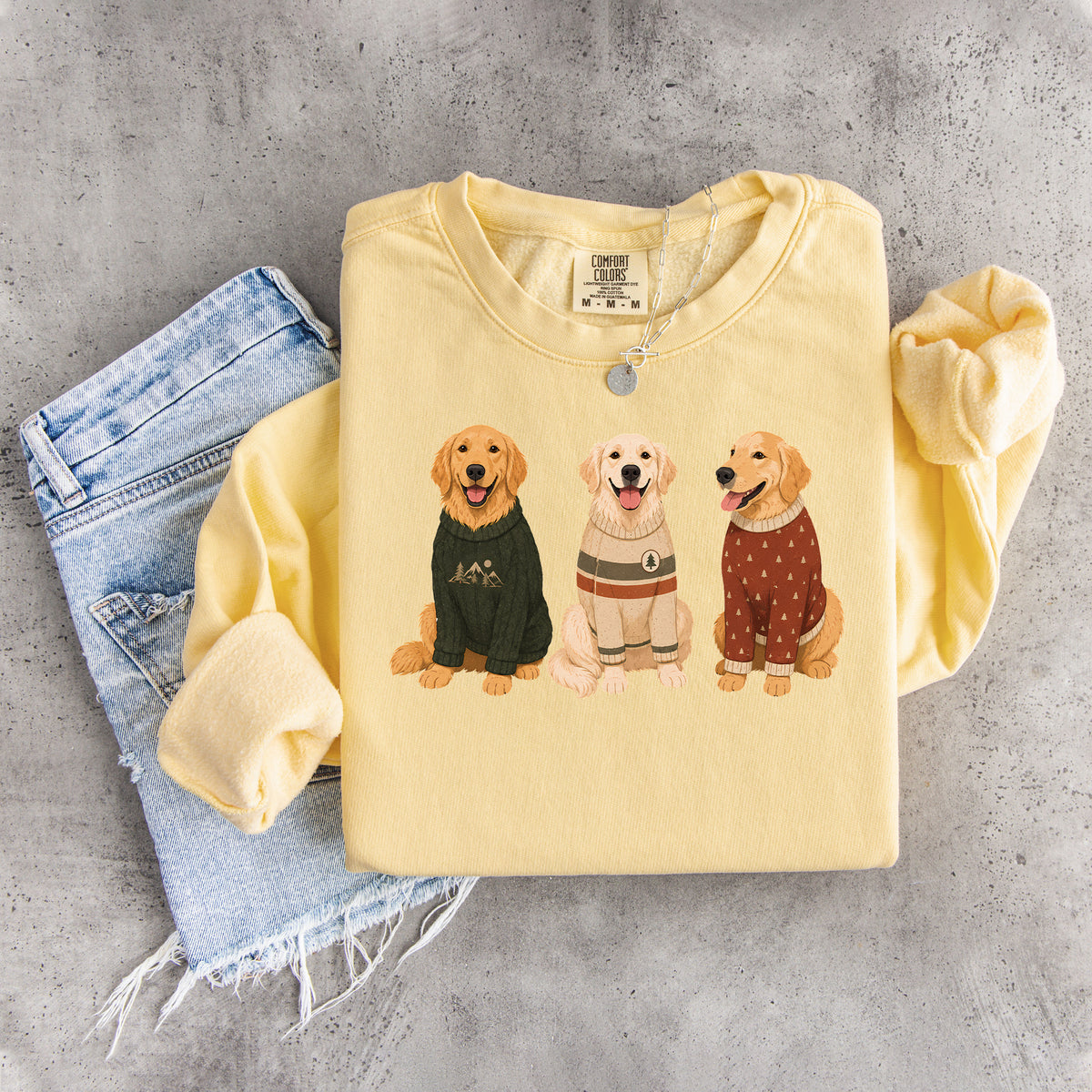 Fall Golden Retriever Sweatshirt