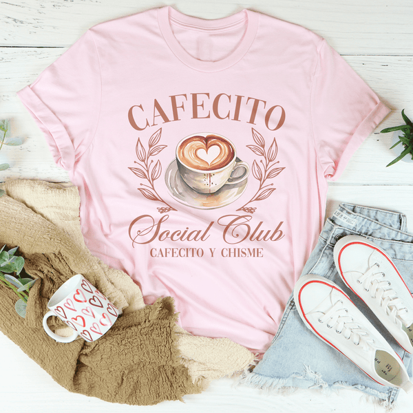 Cafecito Social Club Tee Pink / S Peachy Sunday T-Shirt